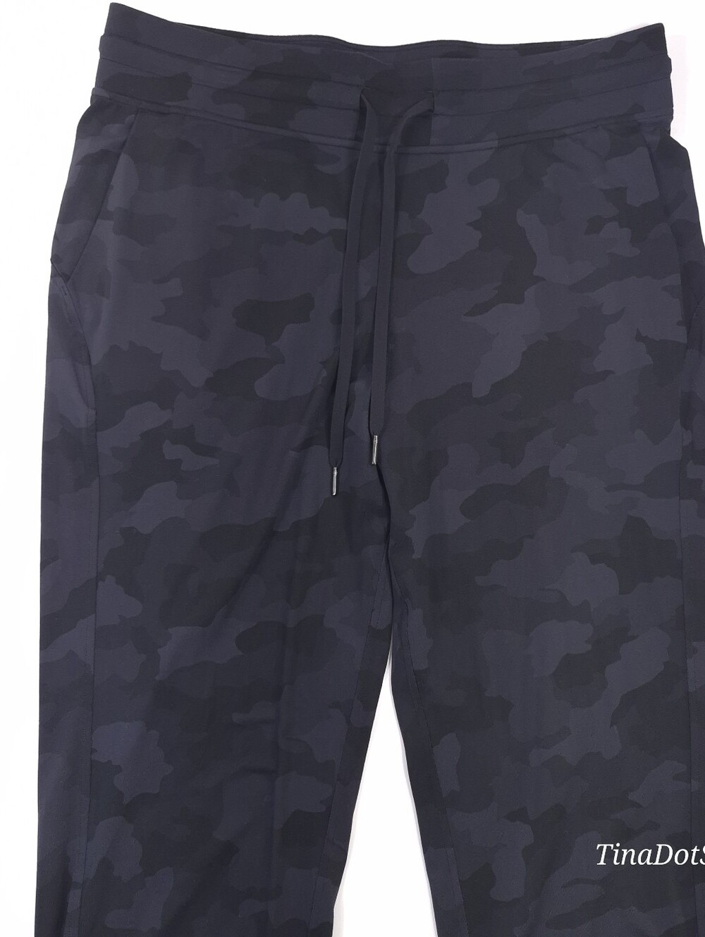 Lululemon Women's Ready to Rulu High-Rise Cropped Jogger Camo Deep Coal Sz 14 - Picture 3 of 8